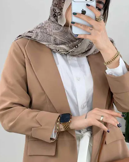 کت یقه آمریکایی(2)کد3277