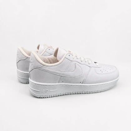 کفش کتانی مردانه مدل نایک ایرفورس 1 سفید تمام Nike air force