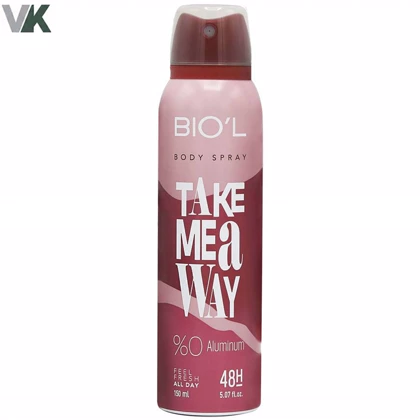 اسپری بدن مردانه TALK ME AWAY (لالیک) 150 میل بیول شناسه 30100497