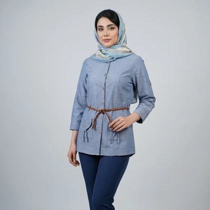 مانتو زنانه نخی ترک