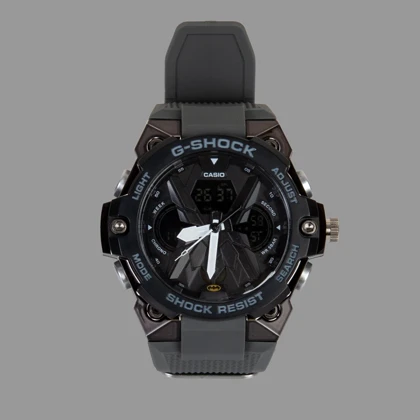 ساعت کاسیو جی شاک بتمن خاکستری Casio G-Shock Batman Gray