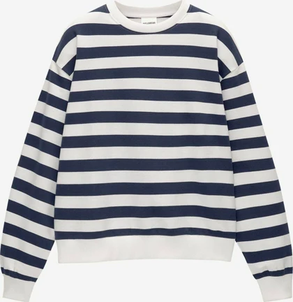 دورس راه راه سورمه ای برند pull&bear