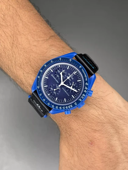 ساعت مچی امگا سواچ ماموریت به نپتون Omega x Swatch Mision to the Neptune