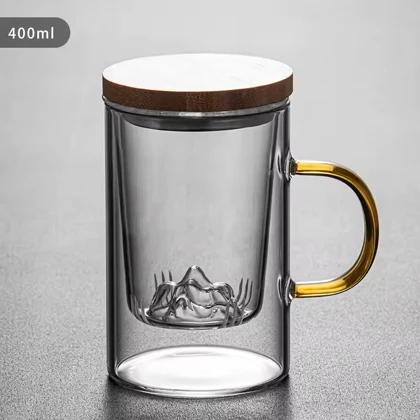 لیوان دمنوش در دو حجم