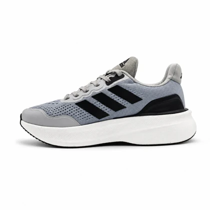 کفش و کتانی مردانه مدل آدیداس ADIDAS رنگ طوسی مشکی کد 30093