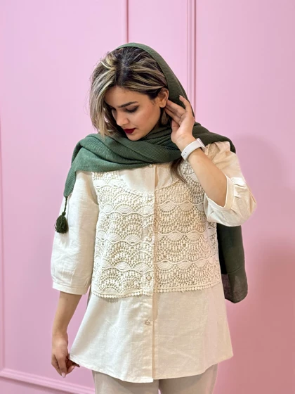 شومیز مانتویی آوا