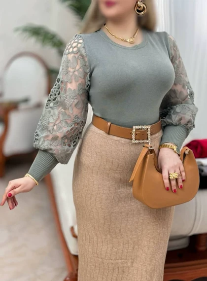 بلوز گپ وارداتی مدل شادلی کد 40179