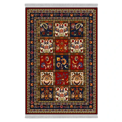 فرشینه از جنس پارچه هازان مخمل ترک طرح سنتی و مدرن برند دفه کد DAMG642