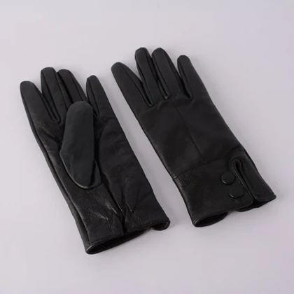 دستکش چرم زنانه سارا