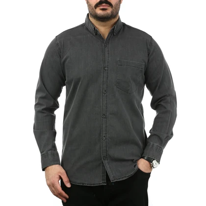 پیراهن جین آستین بلند مردانه آرکو مدل 2810196