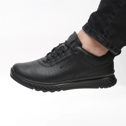 کفش و کتانی اسپرت مردانه و زنانه مدل اکو ECCO رنگ مشکی کد 6523