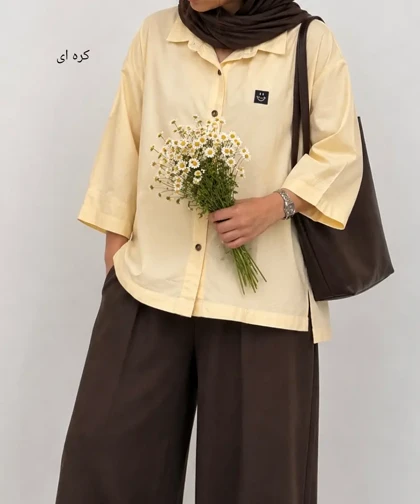 تونیک لینن پنبه لبخند