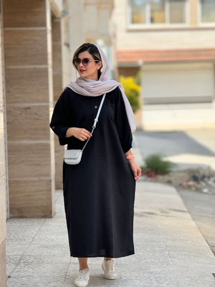 پیراهن مانتویی سوگل