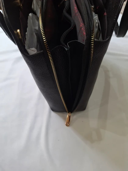 کیف اداری زنانه چرم طبیعی گاوی