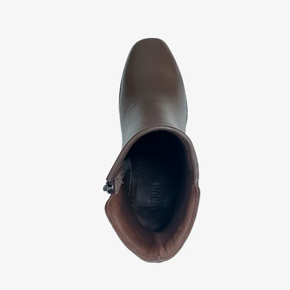نیم بوت پاشنه متوسط چرم طبیعی مونو mono مدل J0157