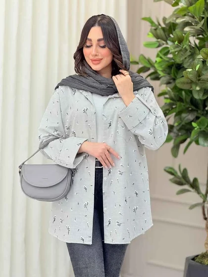 شومیز تک جیب پشت پیله