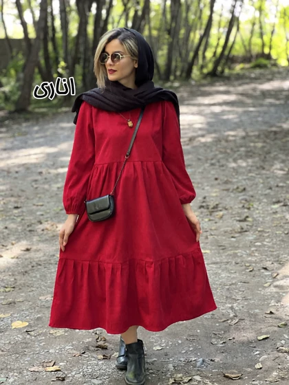 پیراهن مانتویی مهردخت