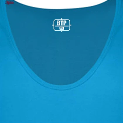 زیرپوش رکابی مردانه برهان تن پوش آبی فیروزه ای کد 1003