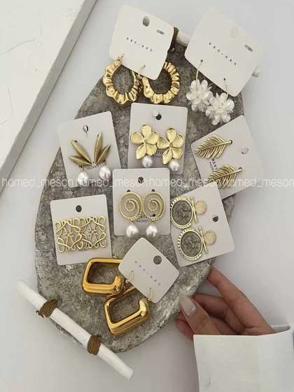 گوشواره طرحدار