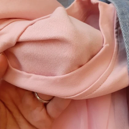 ست کت جین و پیراهن دامن تور