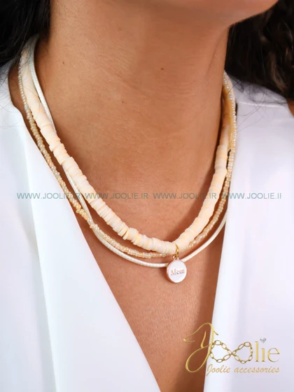 گردنبند زنانه فشن مدل واشر کد N3133