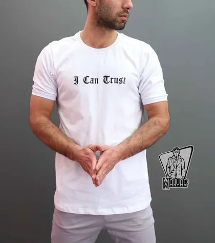 تیشرت آستین کوتاه I CAN CRUST