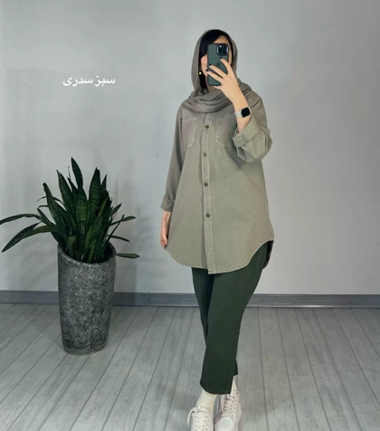 مانتو مداد رنگی تابان 1