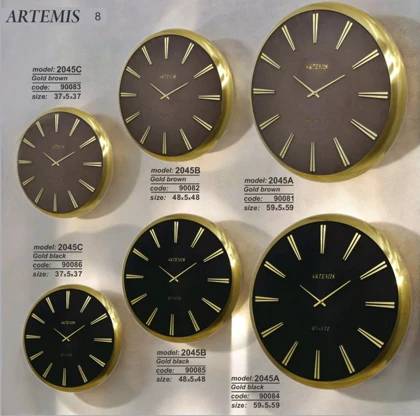 ساعت دیواری آرتمیس ARTEMIS 2045C-90083