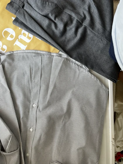 شومیز راه راه Olga کد 074