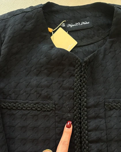 کراپ کت pol (مشکی) (اوتلت)