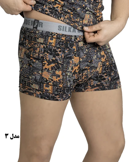 شورت نیم پا طرحدار اوت لت