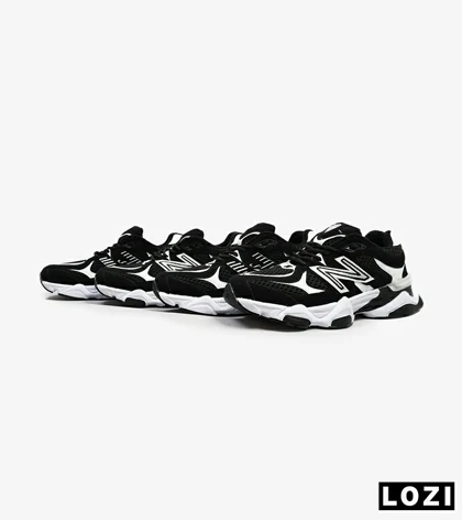 کفش کتانی مردانه و زنانه مشکی سفید NEW BALANCE 9060 مدل 2155