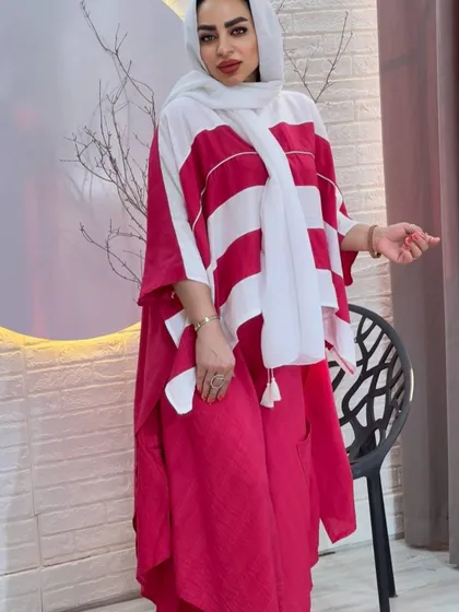 ست پانچ و شلوار مصری
