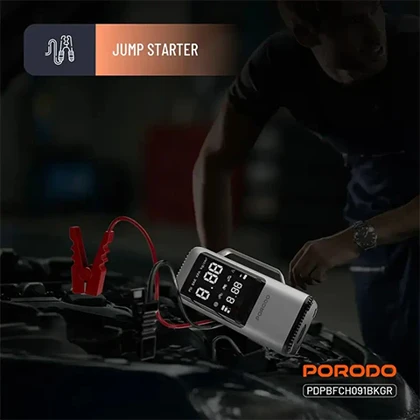 جامپ استارتر پرودو مدل PORODO MULTI-FUNCTIONAL PDPBFCH091BK