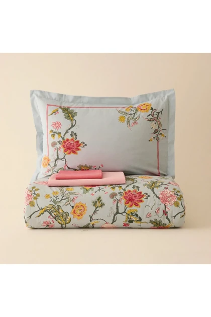 سرویس روتختی دو نفره Karaca Home مدل Vivere پنبه - آبی