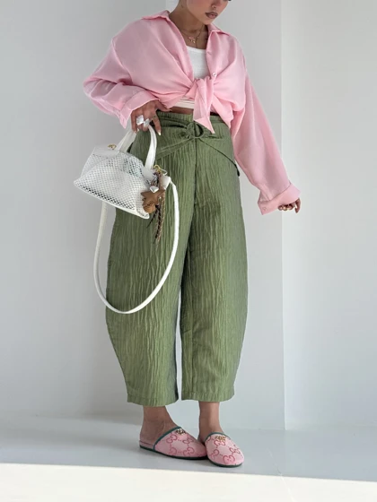 شلوار کمر حلقه‌ای