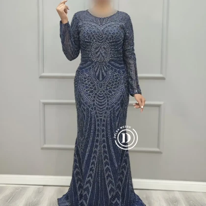 پیراهن بلند لونا 7076