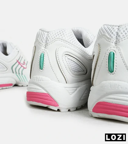 کفش کتانی مردانه و زنانه سفید صورتی سبز NIKE Pegasus 2K5 مدل 6928