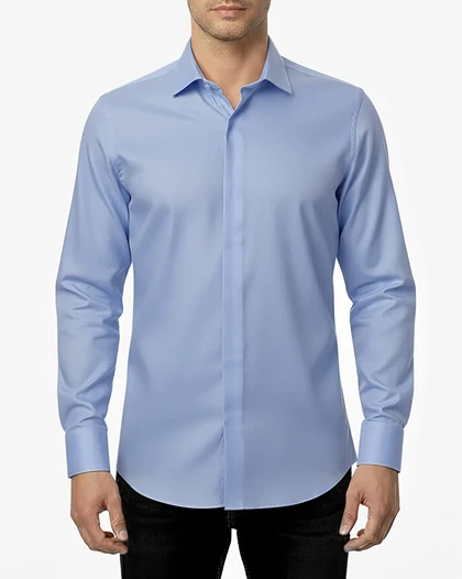 پیراهن مردانه ساده کد 100