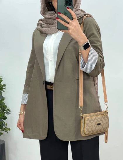 مانتو کتی لینن دلیار