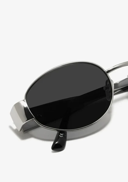 عینک آفتابی دی فرانکلین مدل D.franklin Cuprum Round Silver / Black