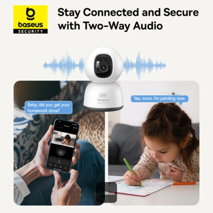 دوربین مداربسته باسئوس Baseus مدل P1 Lite S0TV002132 چرخش 360 درجه