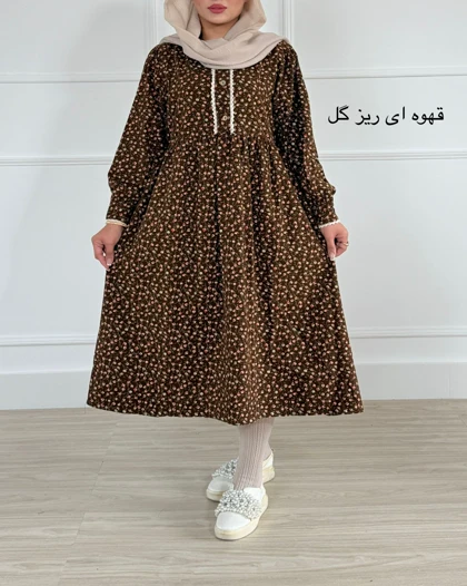 پیراهن طلوع ( گل‌گلی ) کد محصول 1369