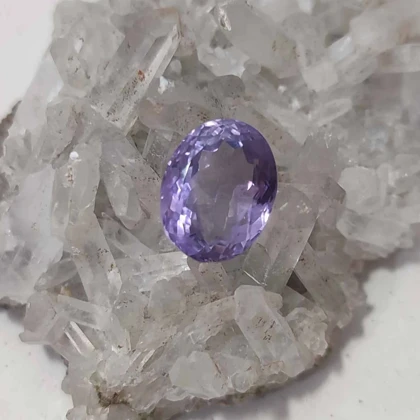 سنگ آمیتیست تراش جواهری کد 9