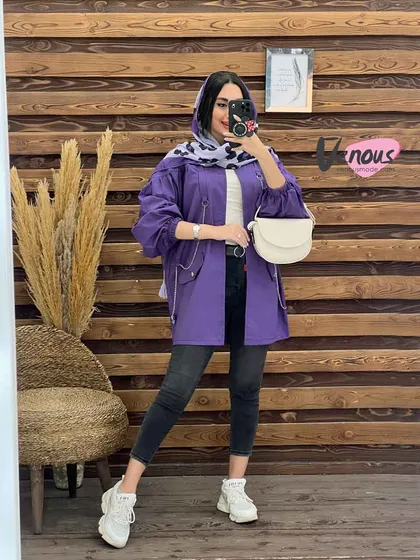 مانتو داکرون زنجیردار