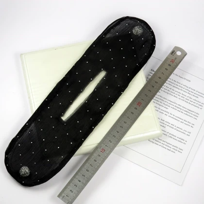 بامتل مو زنانه مدل فر گوجه ای کد 3155