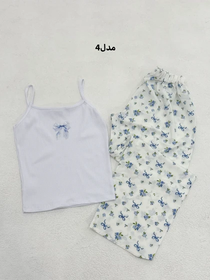 ست تاپ و شلوار زنانه چاپی|آراسز