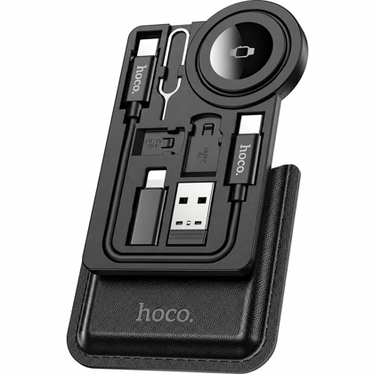 پک تبدیل و شارژر هوکو Hoco مدل CW58 همراه شارژر ساعت هوشمند