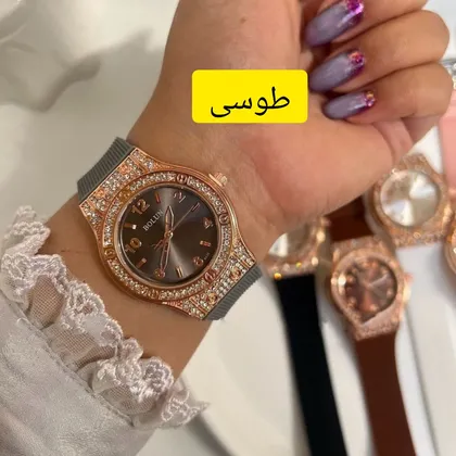 ساعت زنانه نگین‌دار بولون طرح هابلوت