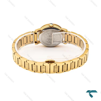 ساعت مچی زنانه ورساچه Petit طلایی صفحه مشکی Versace-6360-L